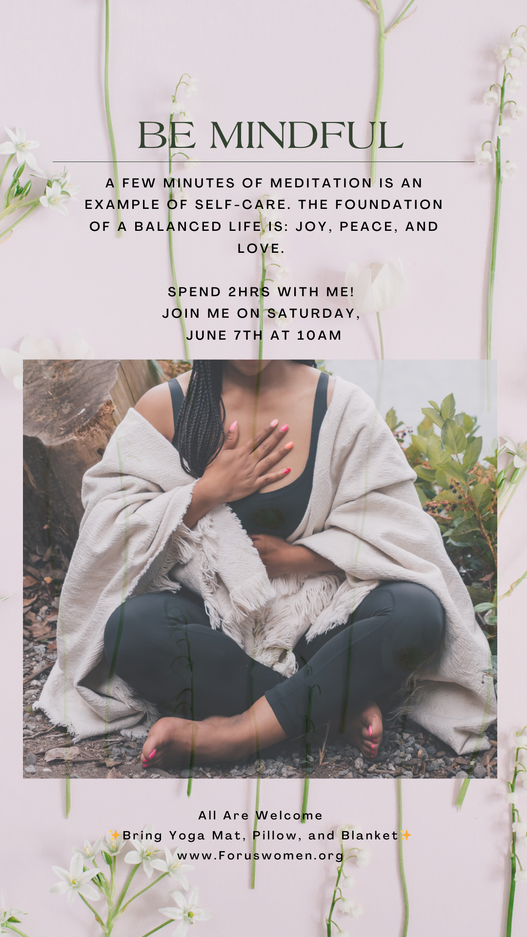 Mindfulness Meditation Class: 701 Bonaparte Avenue, Baltimore, MD 21218